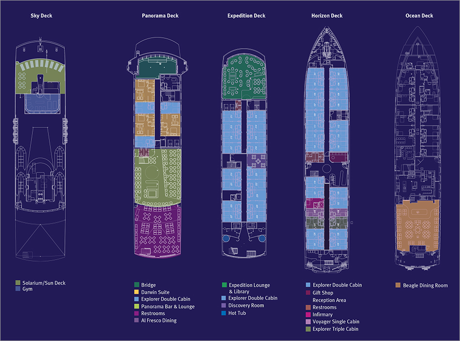 Santa Cruz II Deck Plan